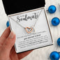 You Started it First | Soulmate Interlocking Hearts Necklace