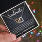 I Adore You Soulmate | Interlocking Hearts Necklace