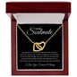 The Best Thing | Interlocking Hearts Soulmate Necklace