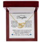 Dance Like a Butterfly Daughter | Interlocking Hearts Necklace