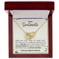 I Love You Beyond Measure | Soulmate Interlocking Hearts Necklace