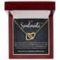 I Adore You Soulmate | Interlocking Hearts Necklace