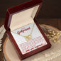 No Amount of Time Girlfriend | Interlocking Hearts Necklace