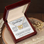 Beautiful Granddaughter | Interlocking Hearts Necklace