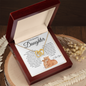 Beautiful Daughter | Interlocking Hearts Necklace