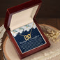 Mother & Daughter Special Bond | Interlocking Hearts Necklace