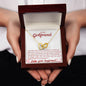 No Amount of Time Girlfriend | Interlocking Hearts Necklace