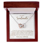 I Love You Endlessly Soulmate | Interlocking Hearts Necklace