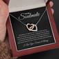 The Best Thing | Interlocking Hearts Soulmate Necklace