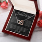 Future Wife | Turn Back Time Interlocking Hearts Black Card
