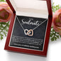 I Adore You Soulmate | Interlocking Hearts Necklace