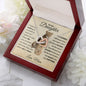 When Life Tries to Knock you Down | Interlocking Hearts Necklace