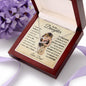 Believe in Yourself Daughter | Interlocking Hearts Necklace