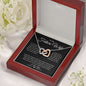 Future Wife | Turn Back Time Interlocking Hearts Black Card