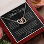Future Wife | Turn Back Time Interlocking Hearts Black Card