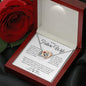 Future Wife | Turn Back Time Interlocking Hearts White Card