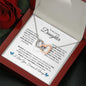 Dance Like a Butterfly Daughter | Interlocking Hearts Necklace
