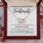 You Started it First | Soulmate Interlocking Hearts Necklace