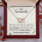 I Love You Beyond Measure | Soulmate Interlocking Hearts Necklace