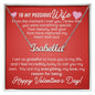 To My Precious Wife Valentine's Day | Name Necklace