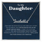 I Carry You with Me Always Daughter | Custom Name Necklace