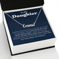 I Carry You with Me Always Daughter | Custom Name Necklace