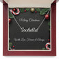 Merry Christmas | Custom Name Necklace