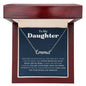 I Carry You with Me Always Daughter | Custom Name Necklace