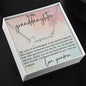 Granddaughter Means Love | Signature Name Necklace