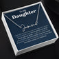 Daughter Heart and Mind | Signature Name Necklace