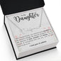 Daughter I Love You to Pieces | Signature Name Necklace