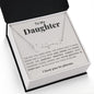 Sweet, Smart and Kind Daughter | Signature Name Necklace