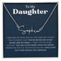 Daughter Heart and Mind | Signature Name Necklace