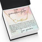 Granddaughter Means Love | Signature Name Necklace