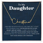 Daughter Heart and Mind | Signature Name Necklace