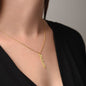 Customizable Vertical Name Necklace