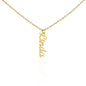 Customizable Vertical Name Necklace