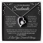 Forever Love Necklace | Soulmate Flowers Black Card