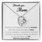 Thank You Mom Forever Love Necklace