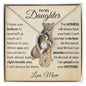 Right Beside You | Forever Love Necklace Love Mom