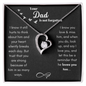 Not Forgotten Forever Necklace Black Card