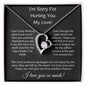 I'm Sorry For Hurting You My Love | Forever Love Necklace