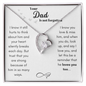 Not Forgotten Forever Necklace White Card