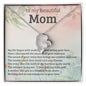 To My Beautiful Mom | Forever Love Necklace