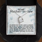 To My Mother-in-Law A Blessing | Forever Love Necklace