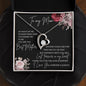 To My Mom Thank You for the Love | Forever Love Necklace