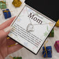 To My Beautiful Mom | Forever Love Necklace
