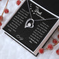 Not Forgotten Forever Necklace Black Card