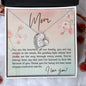 Mom You Are the Heartbeat of Our Family | Forever Love Necklace