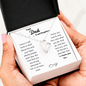 Not Forgotten Forever Necklace White Card